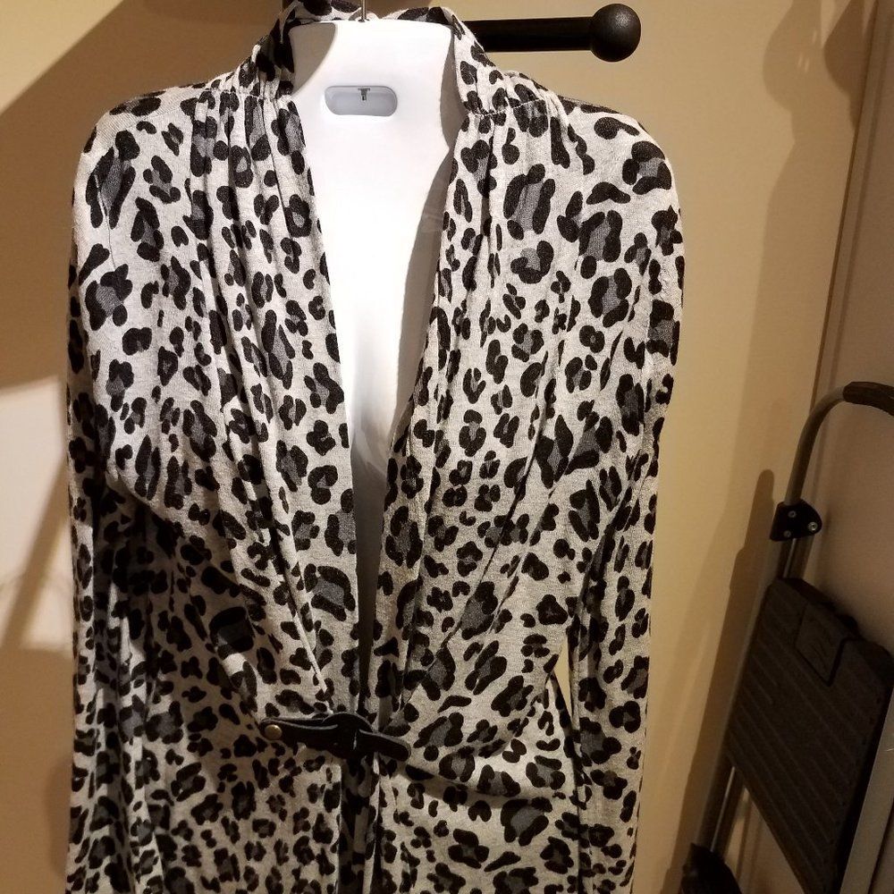 Cardigan Leopard print